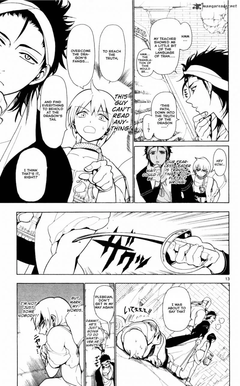 Magi Chapter 9 page 13