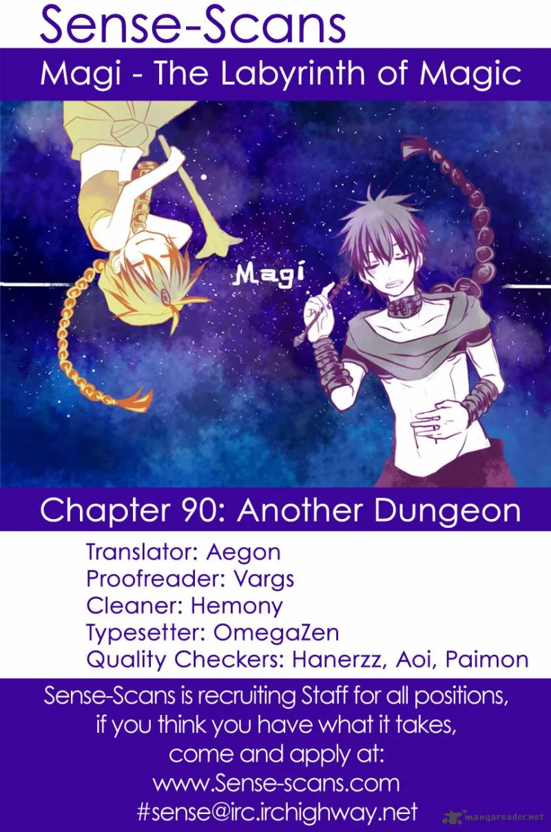 Magi Chapter 90 page 1