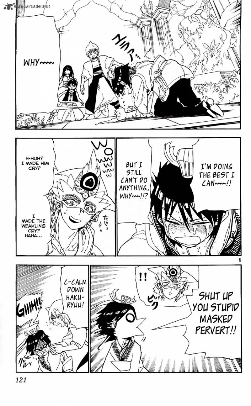 Magi Chapter 95 page 10