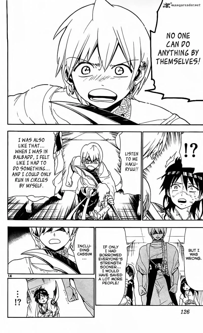 Magi Chapter 95 page 15
