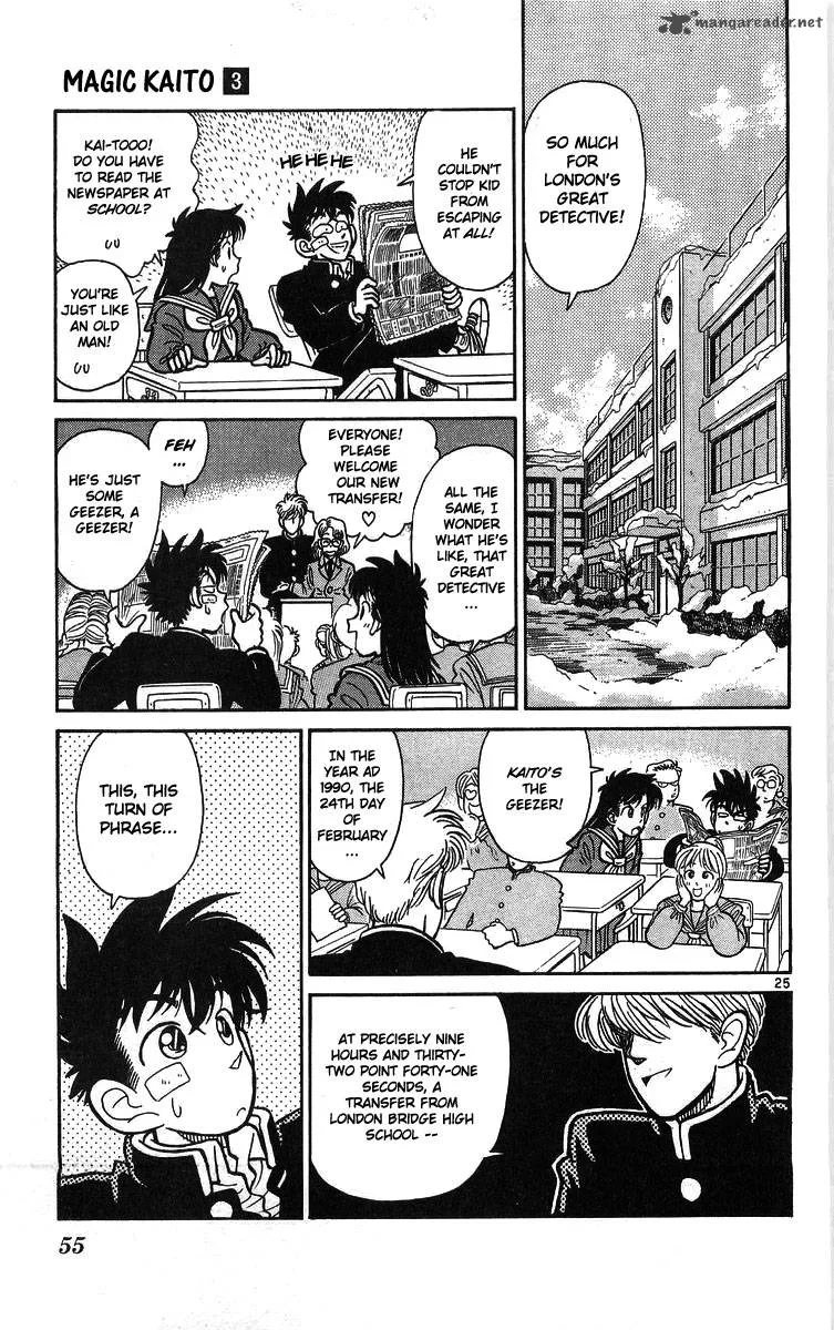 Magic Kaito Chapter 15 page 25