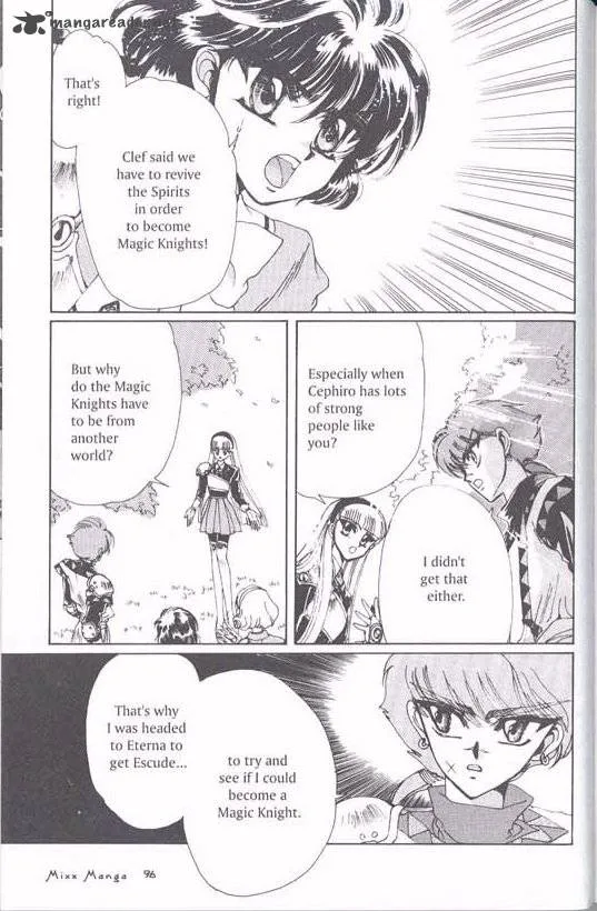 Magic Knight Rayearth Chapter 2 page 92