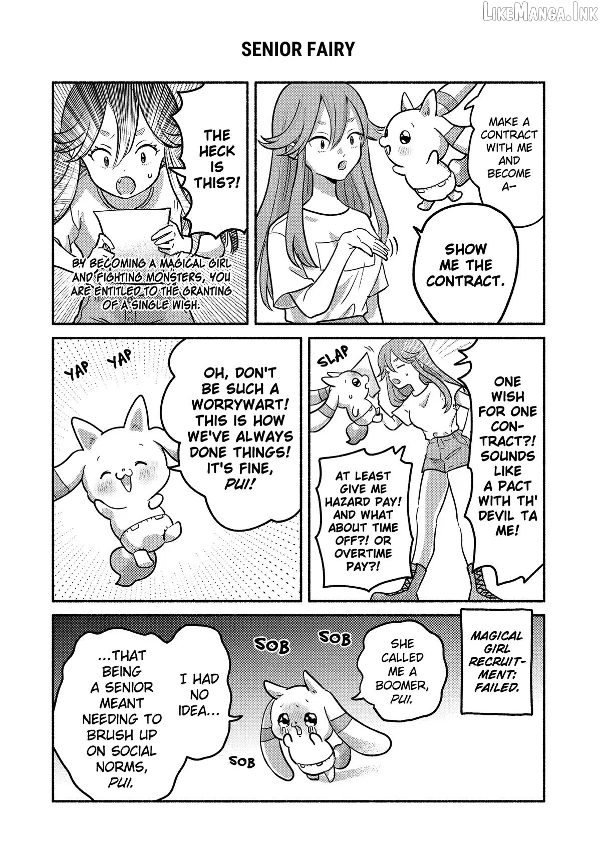 Magical Girl Recruiter Puicho! Chapter 1 page 2