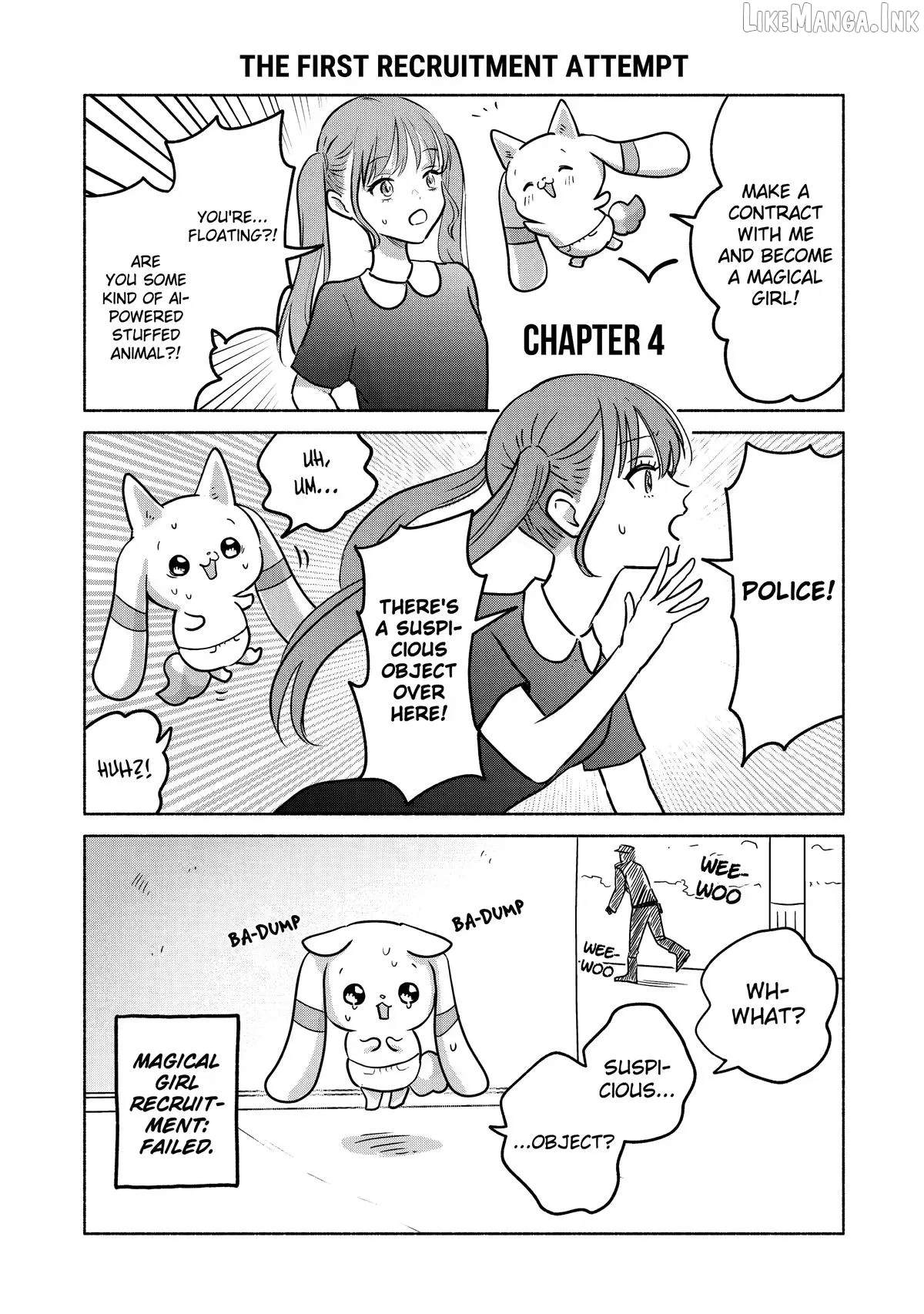 Magical Girl Recruiter Puicho! Chapter 4 page 1