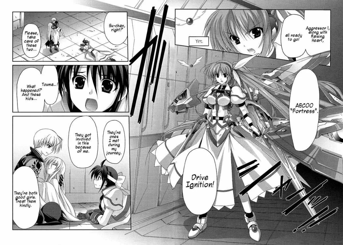 Mahou Senki Lyrical Nanoha Force Chapter 10 page 22