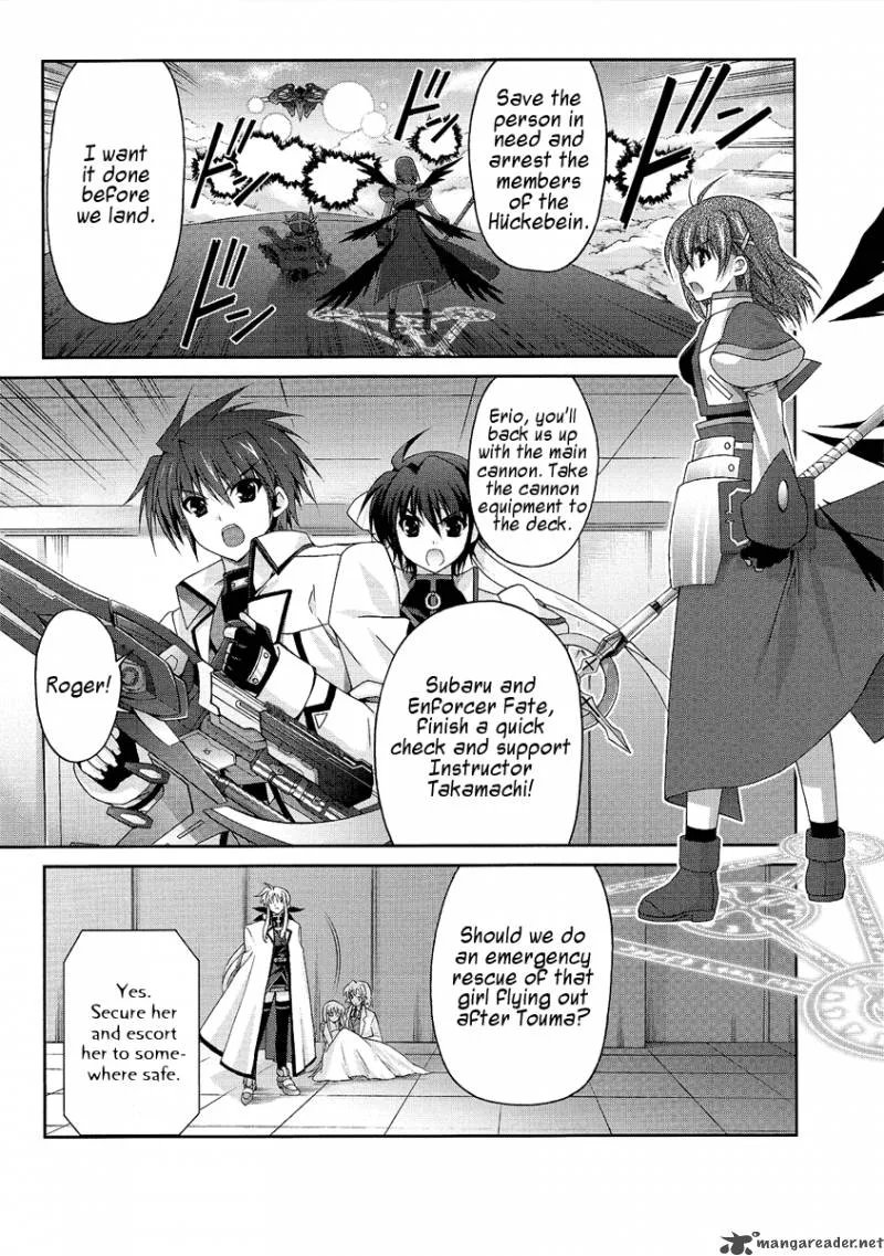 Mahou Senki Lyrical Nanoha Force Chapter 11 page 12