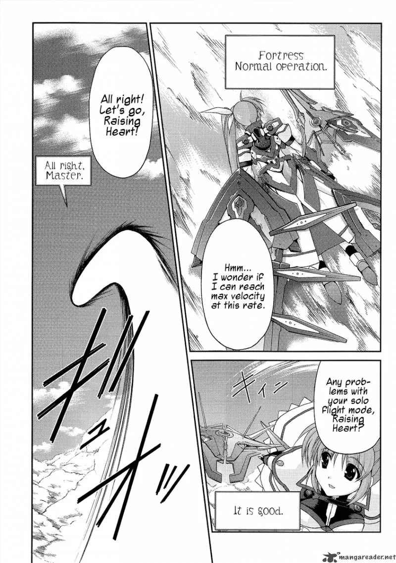 Mahou Senki Lyrical Nanoha Force Chapter 11 page 17