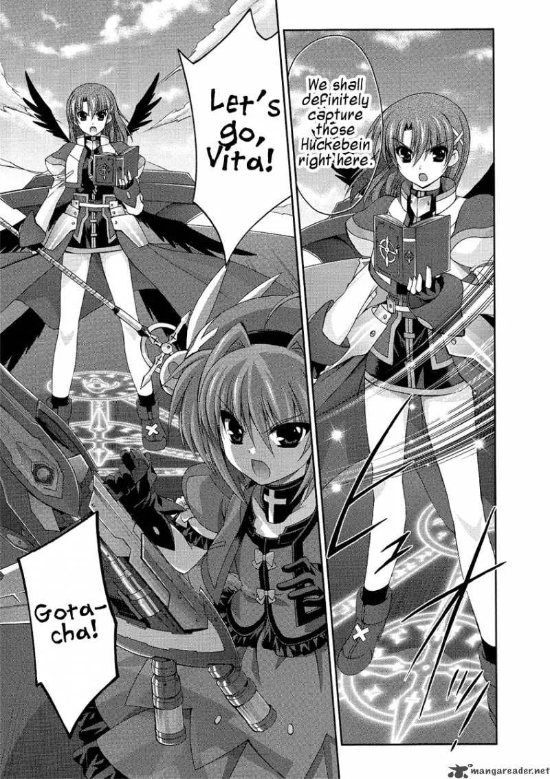 Mahou Senki Lyrical Nanoha Force Chapter 11 page 14