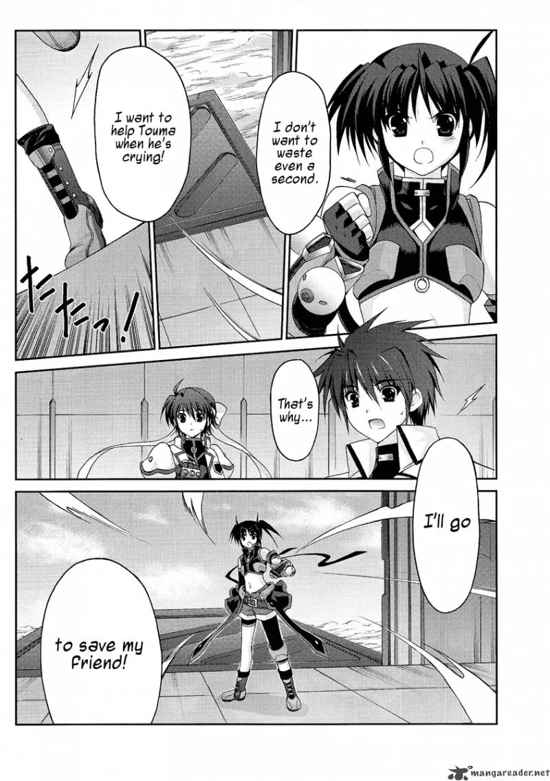 Mahou Senki Lyrical Nanoha Force Chapter 11 page 10