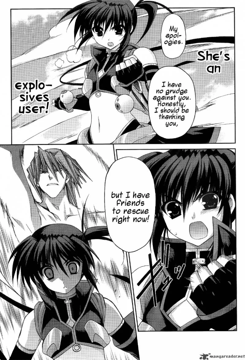 Mahou Senki Lyrical Nanoha Force Chapter 12 page 22