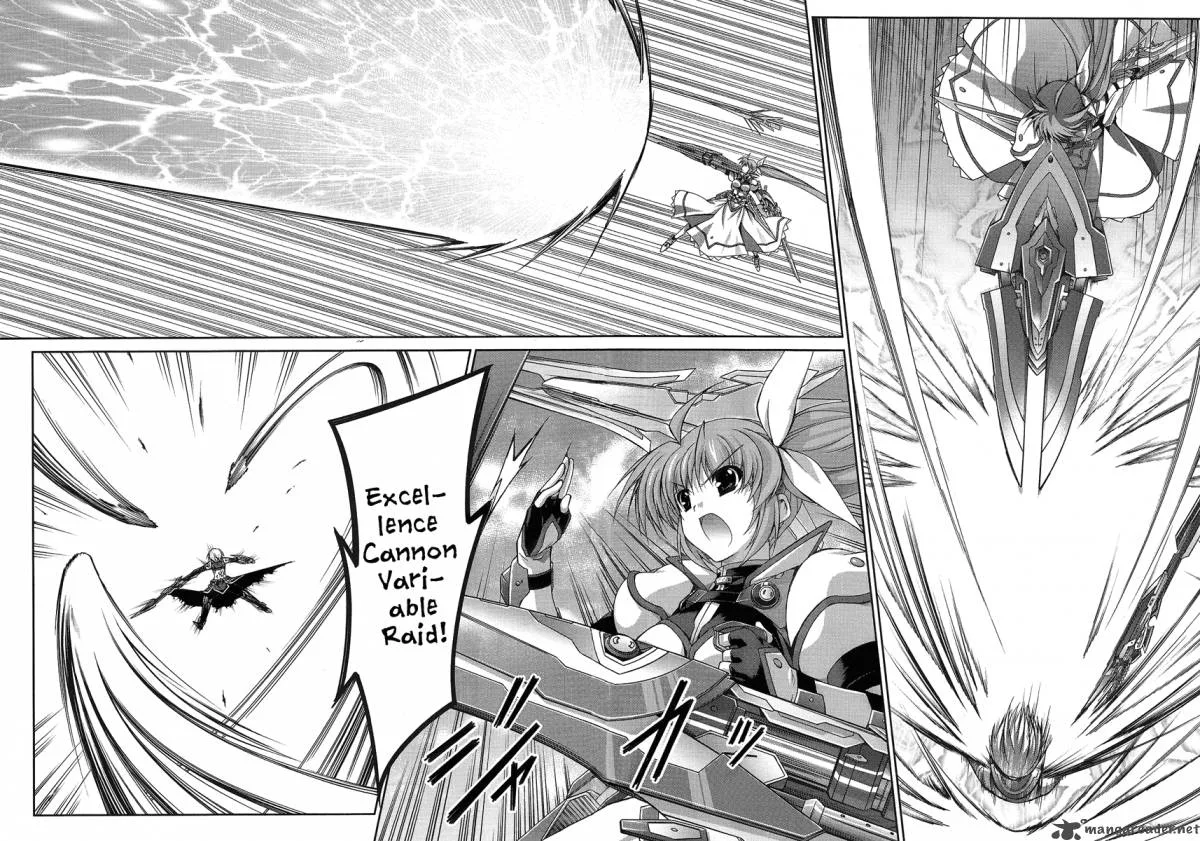 Mahou Senki Lyrical Nanoha Force Chapter 12 page 8