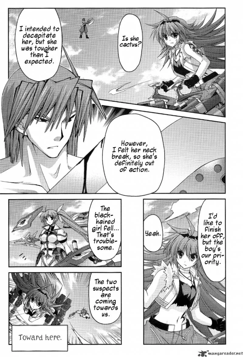 Mahou Senki Lyrical Nanoha Force Chapter 12 page 24