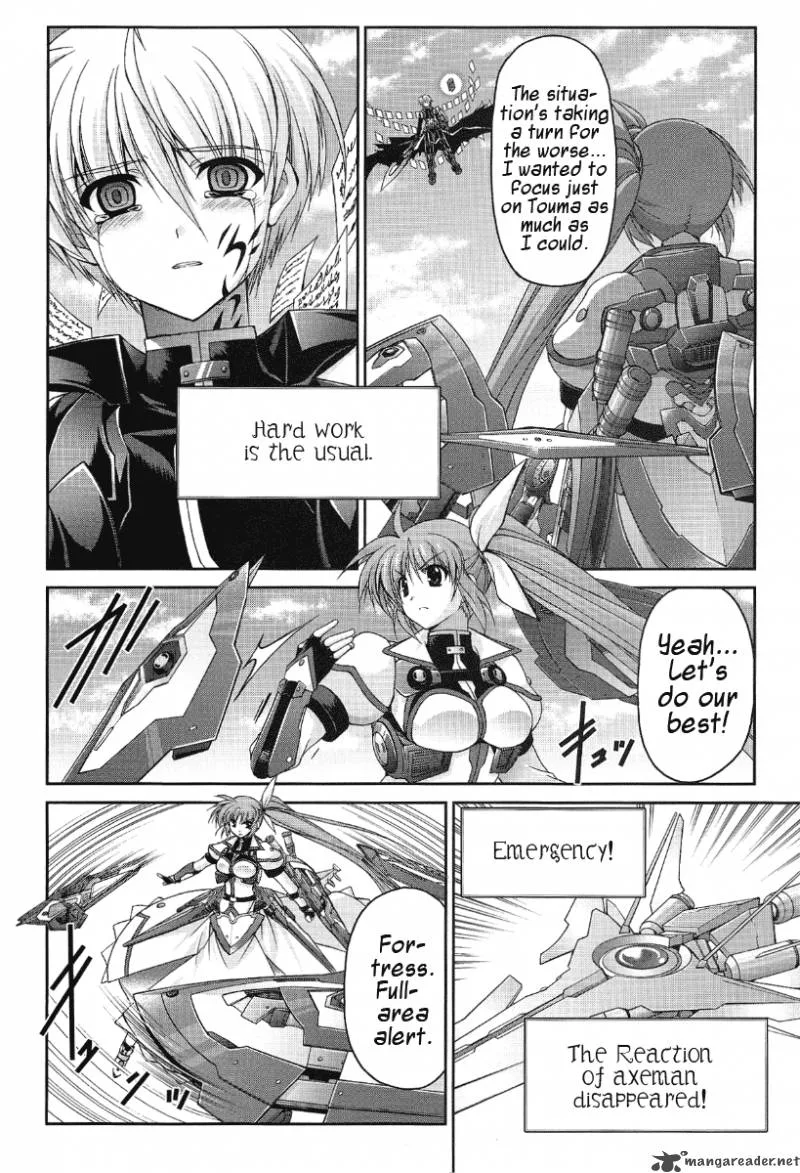 Mahou Senki Lyrical Nanoha Force Chapter 12 page 25