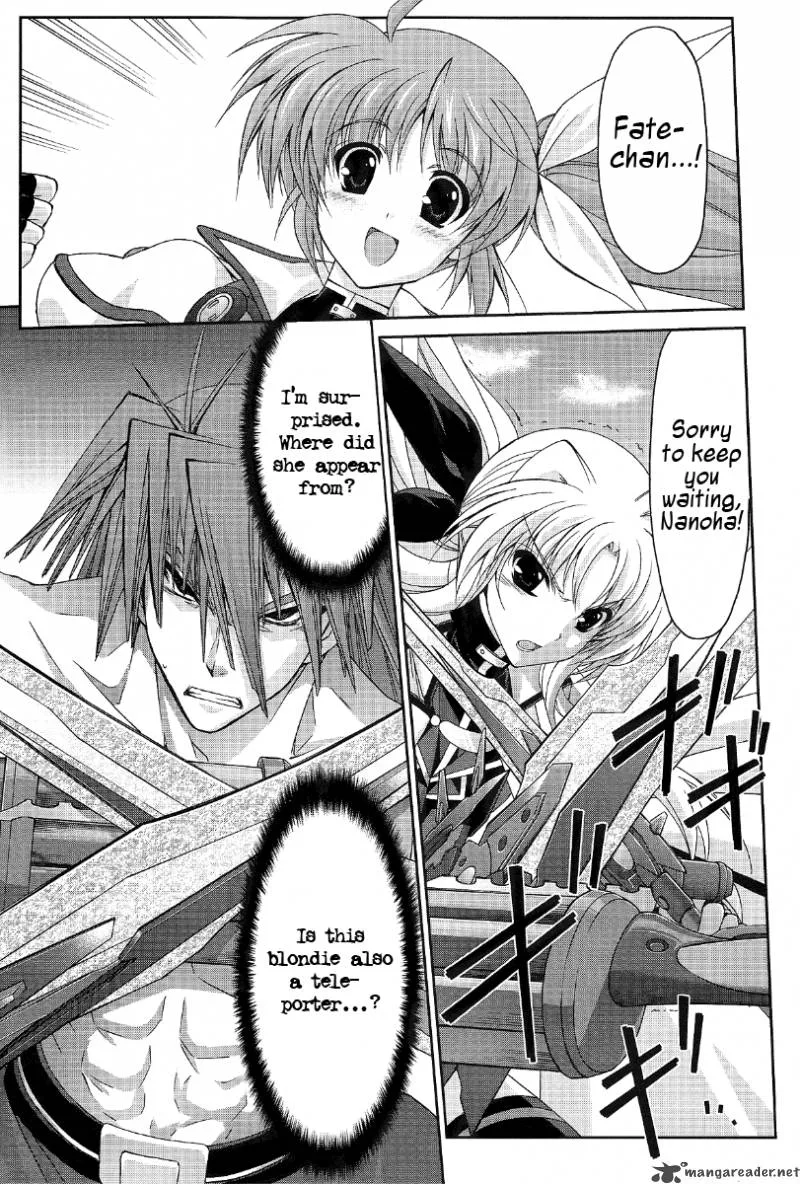 Mahou Senki Lyrical Nanoha Force Chapter 12 page 28