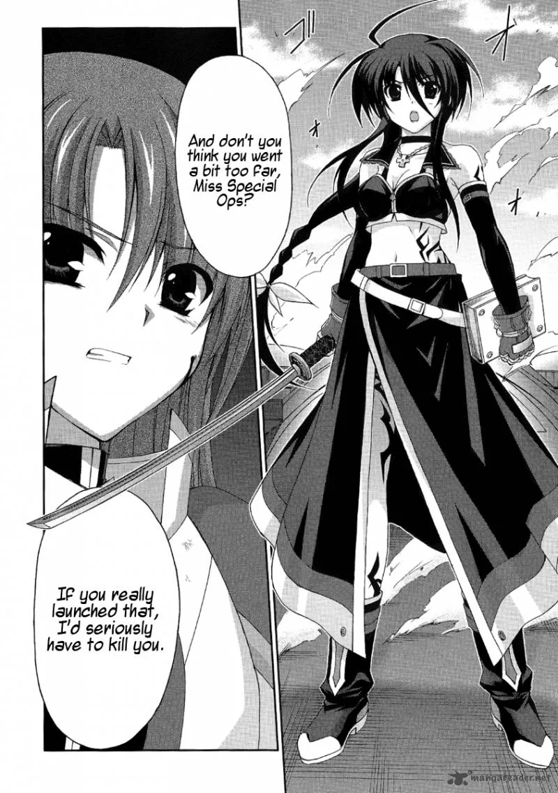Mahou Senki Lyrical Nanoha Force Chapter 13 page 24