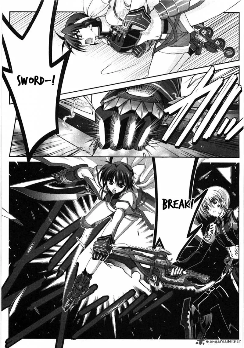 Mahou Senki Lyrical Nanoha Force Chapter 14 page 22