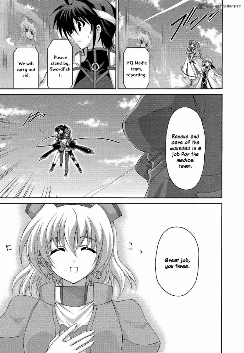 Mahou Senki Lyrical Nanoha Force Chapter 15 page 23
