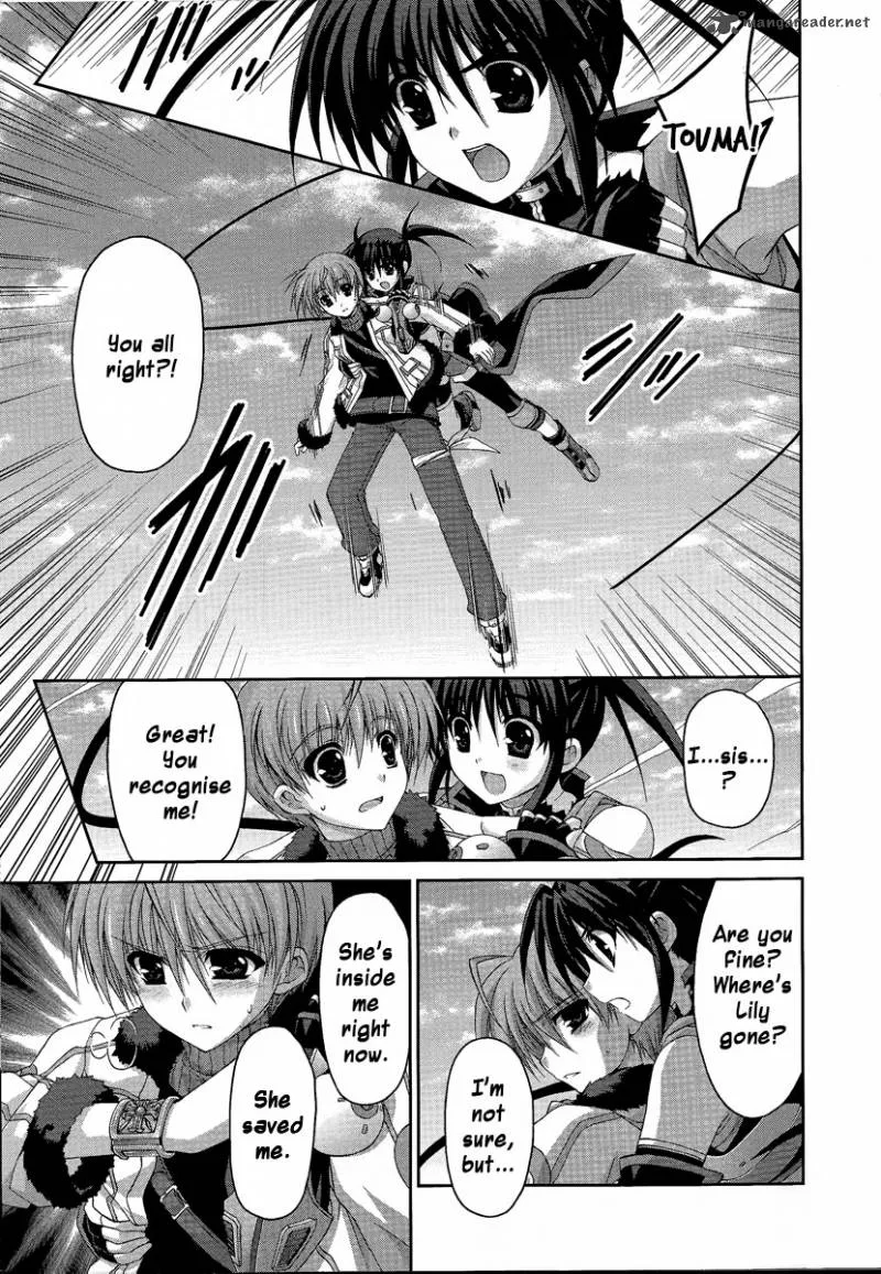 Mahou Senki Lyrical Nanoha Force Chapter 15 page 21