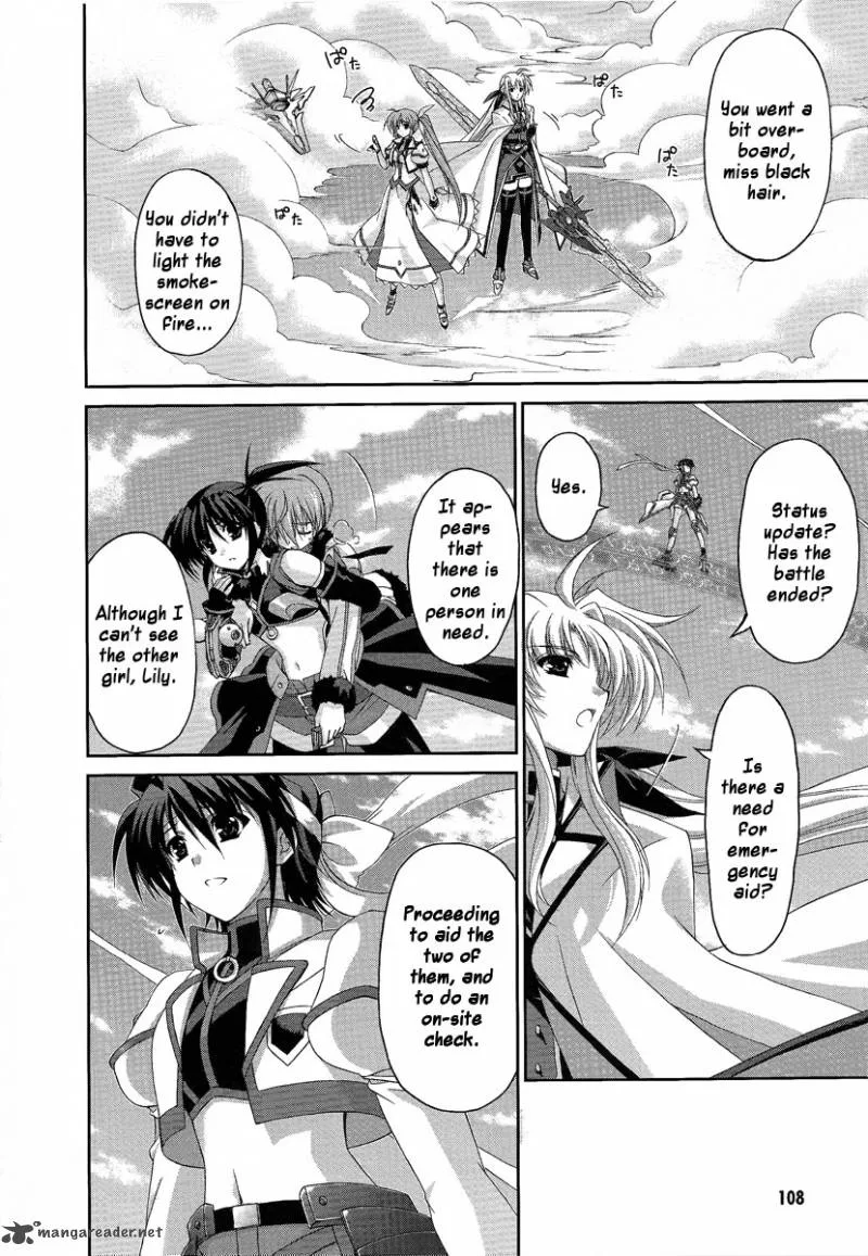 Mahou Senki Lyrical Nanoha Force Chapter 15 page 22