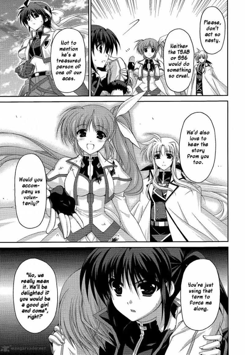 Mahou Senki Lyrical Nanoha Force Chapter 15 page 25