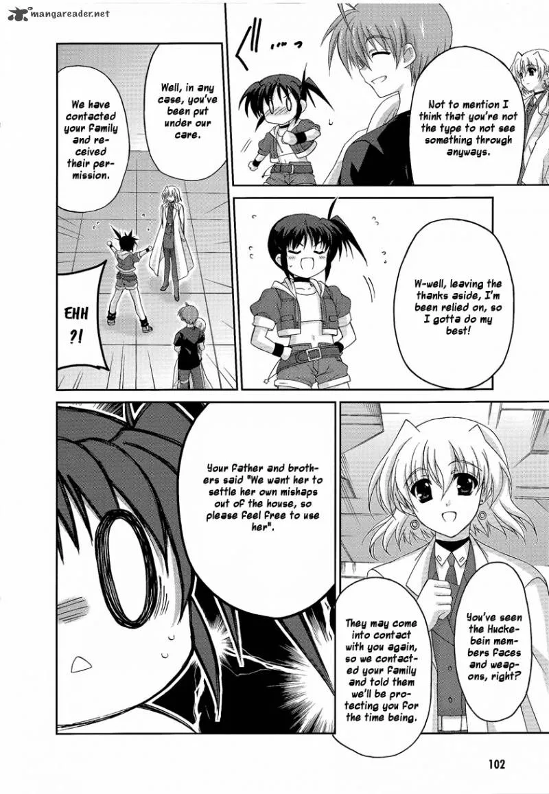 Mahou Senki Lyrical Nanoha Force Chapter 16 page 18
