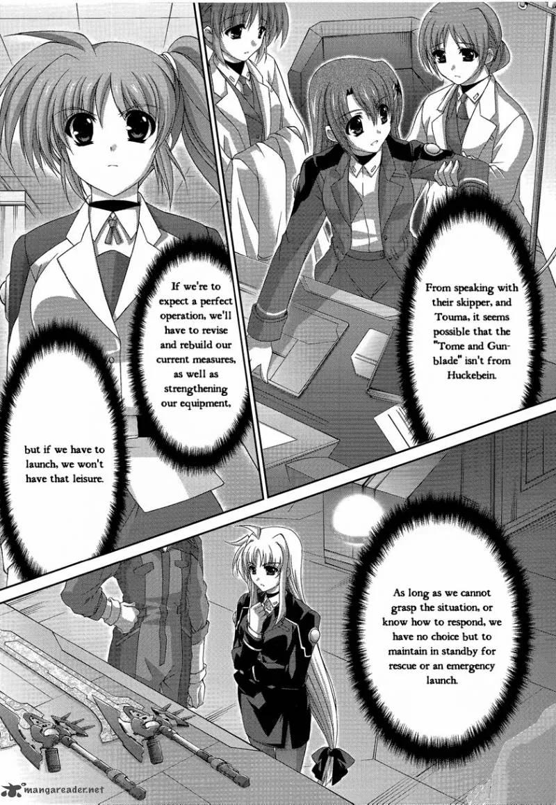 Mahou Senki Lyrical Nanoha Force Chapter 16 page 27