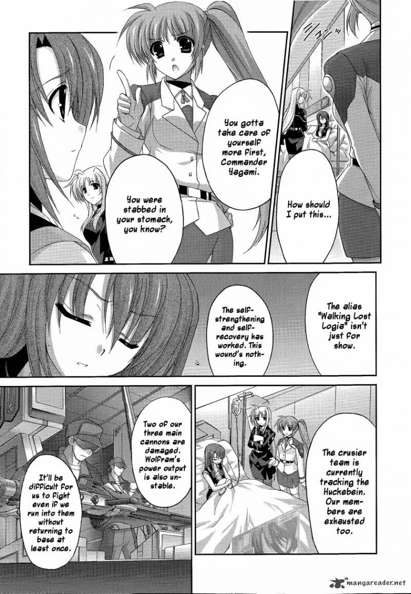 Mahou Senki Lyrical Nanoha Force Chapter 16 page 9