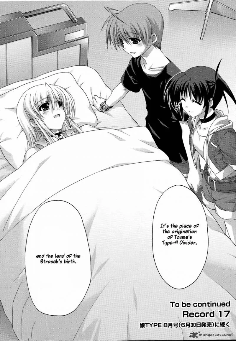 Mahou Senki Lyrical Nanoha Force Chapter 16 page 32