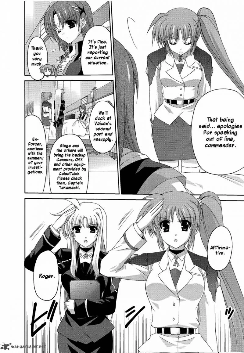 Mahou Senki Lyrical Nanoha Force Chapter 16 page 10