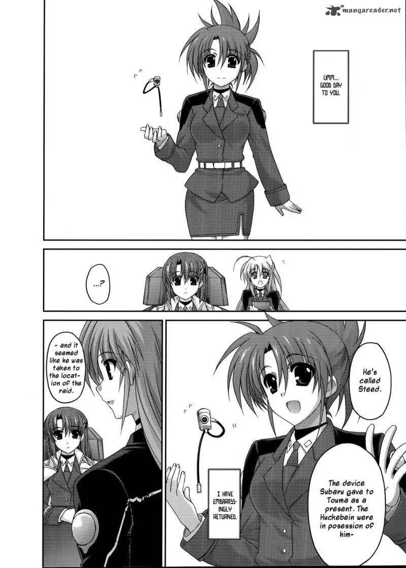 Mahou Senki Lyrical Nanoha Force Chapter 17 page 16