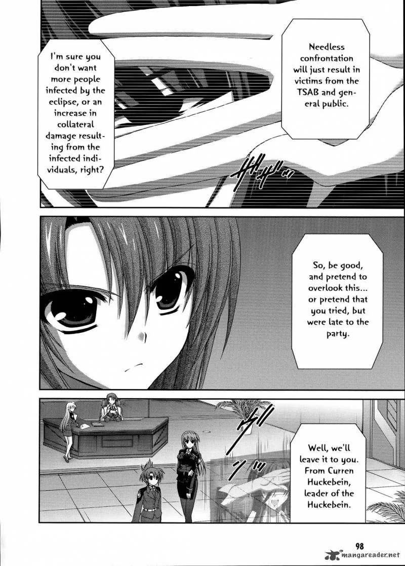 Mahou Senki Lyrical Nanoha Force Chapter 17 page 14