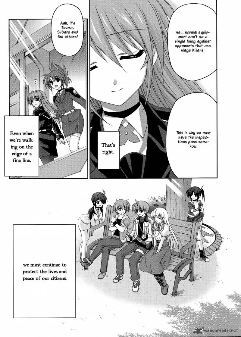 Mahou Senki Lyrical Nanoha Force Chapter 17 page 23