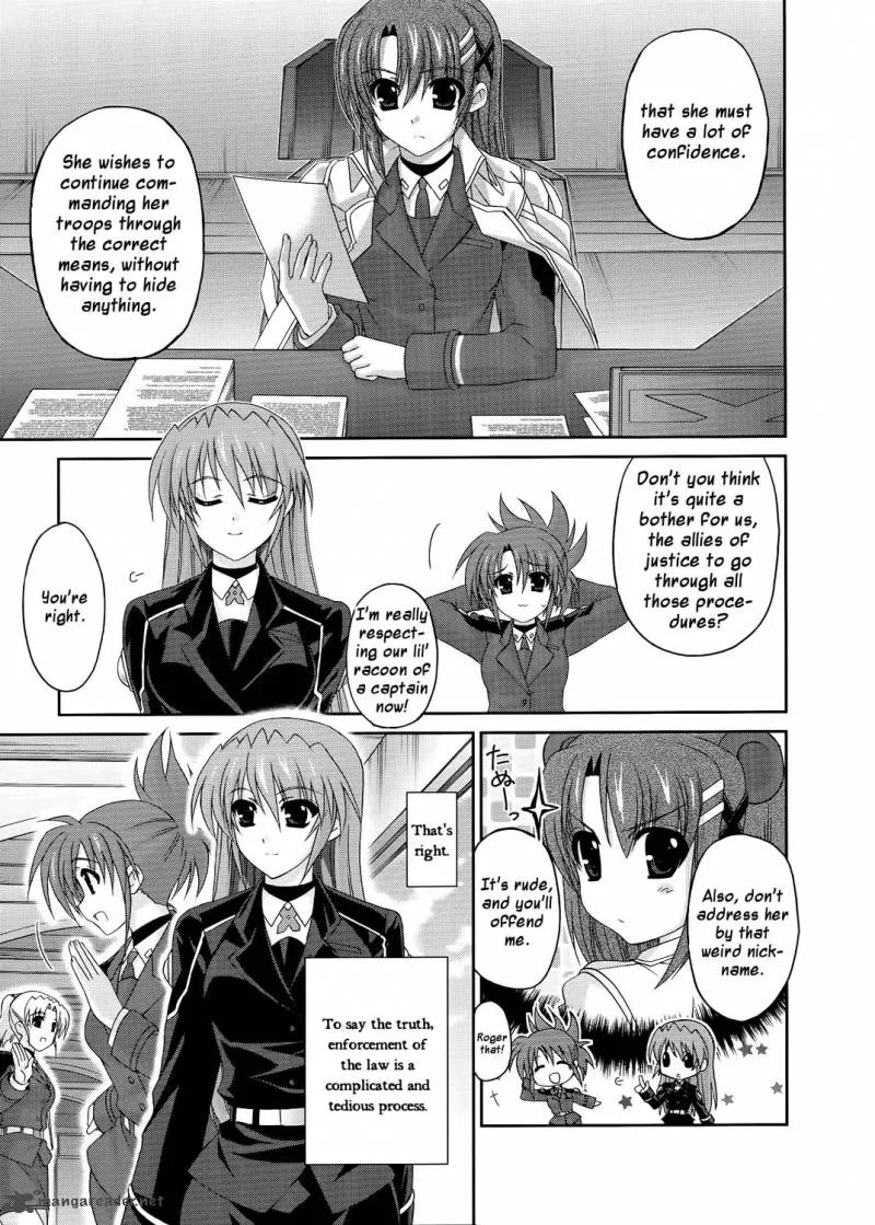 Mahou Senki Lyrical Nanoha Force Chapter 17 page 21