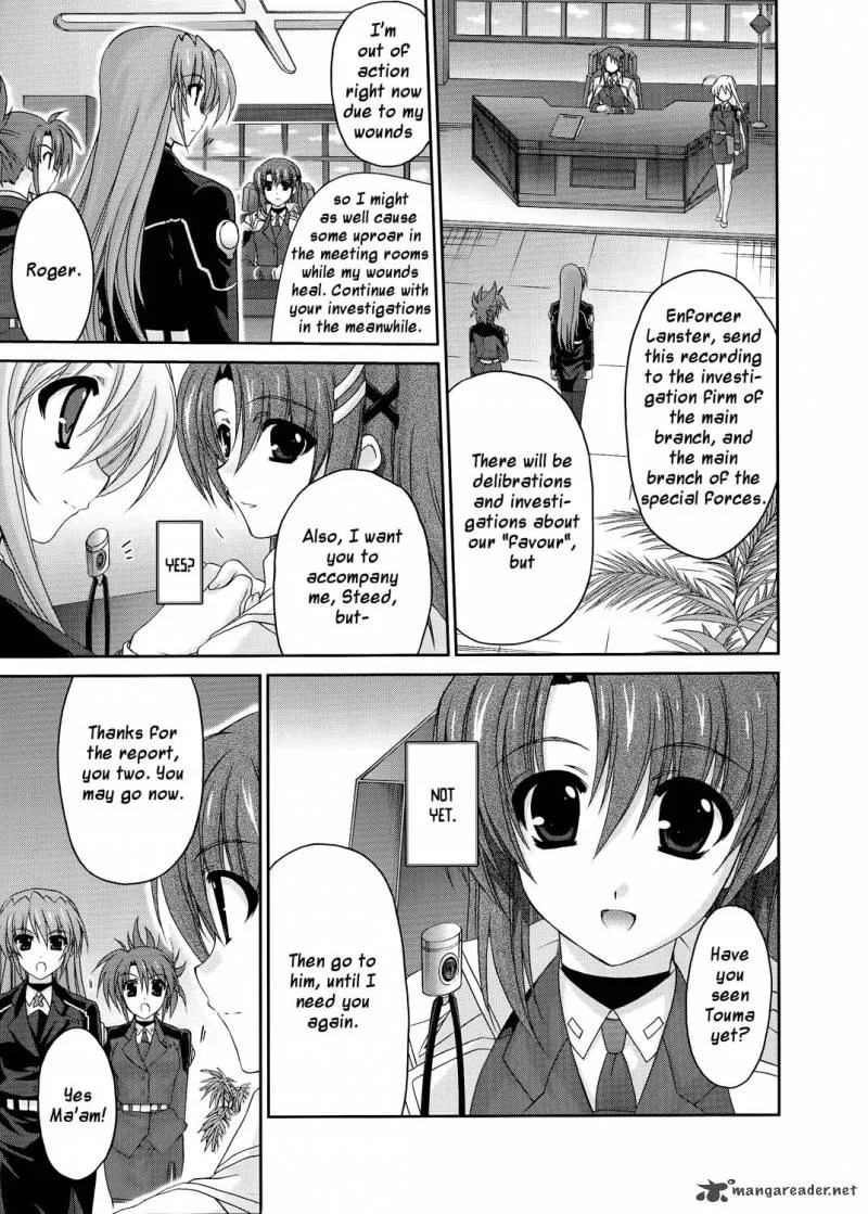 Mahou Senki Lyrical Nanoha Force Chapter 17 page 19