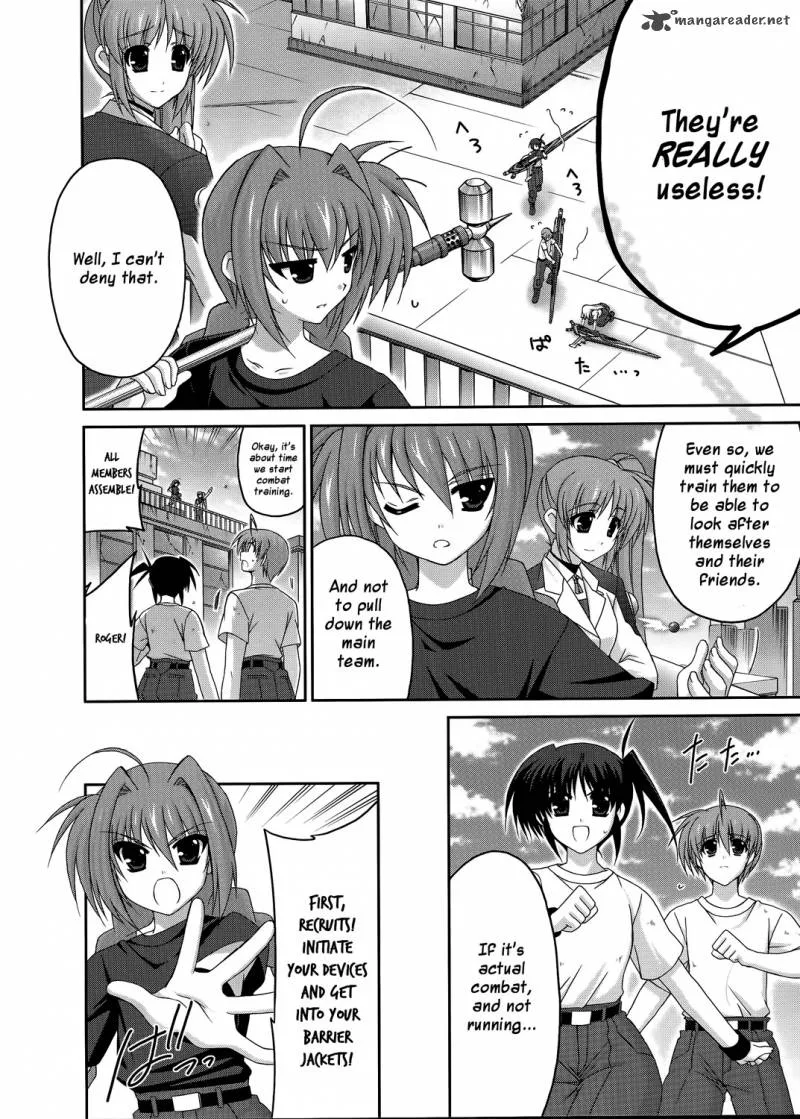 Mahou Senki Lyrical Nanoha Force Chapter 18 page 12
