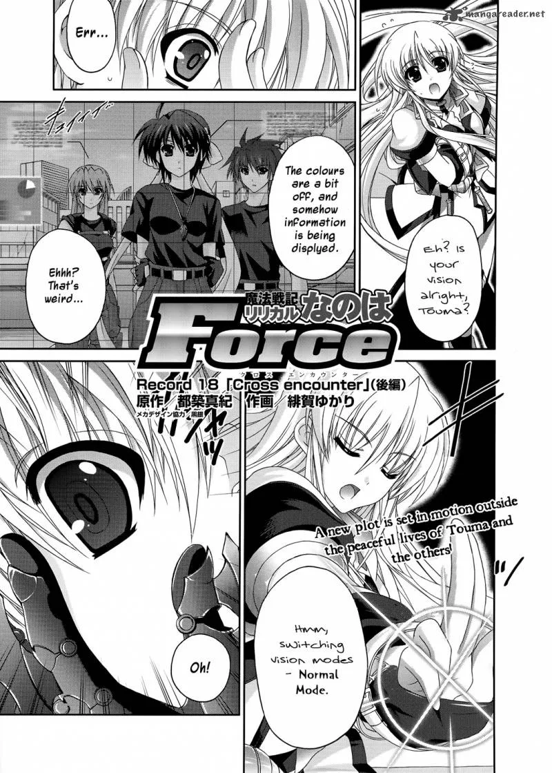 Mahou Senki Lyrical Nanoha Force Chapter 18 page 17