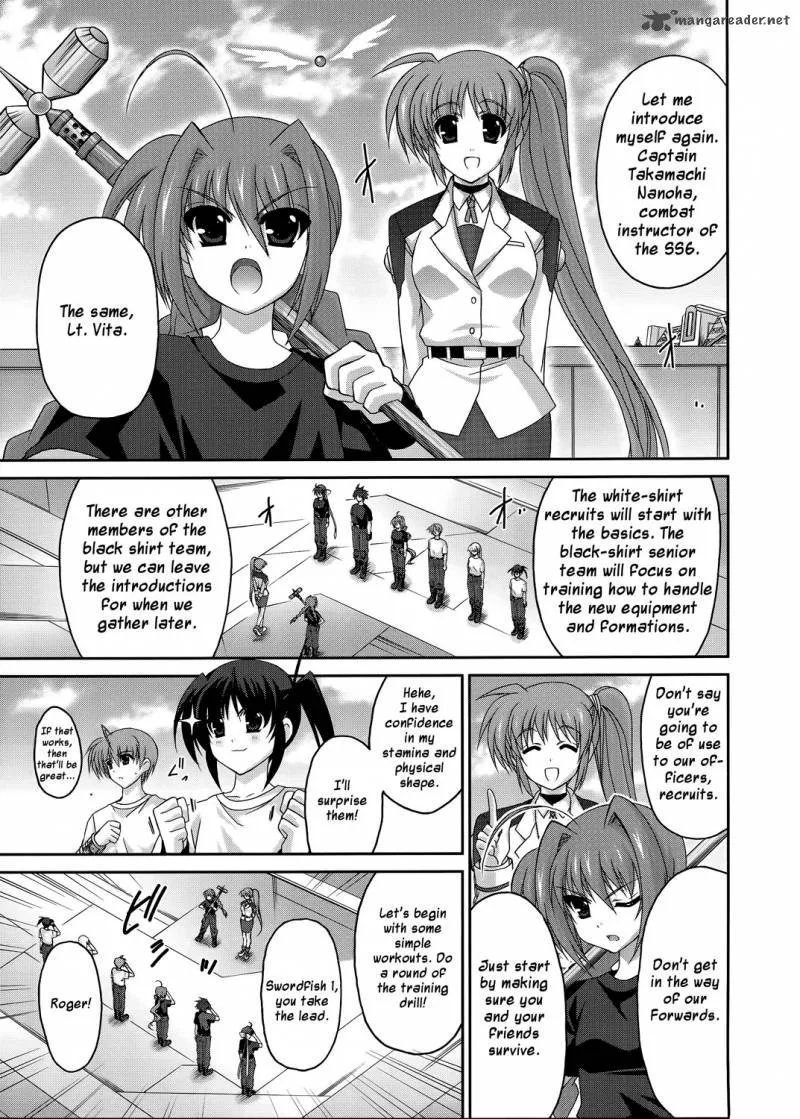 Mahou Senki Lyrical Nanoha Force Chapter 18 page 9