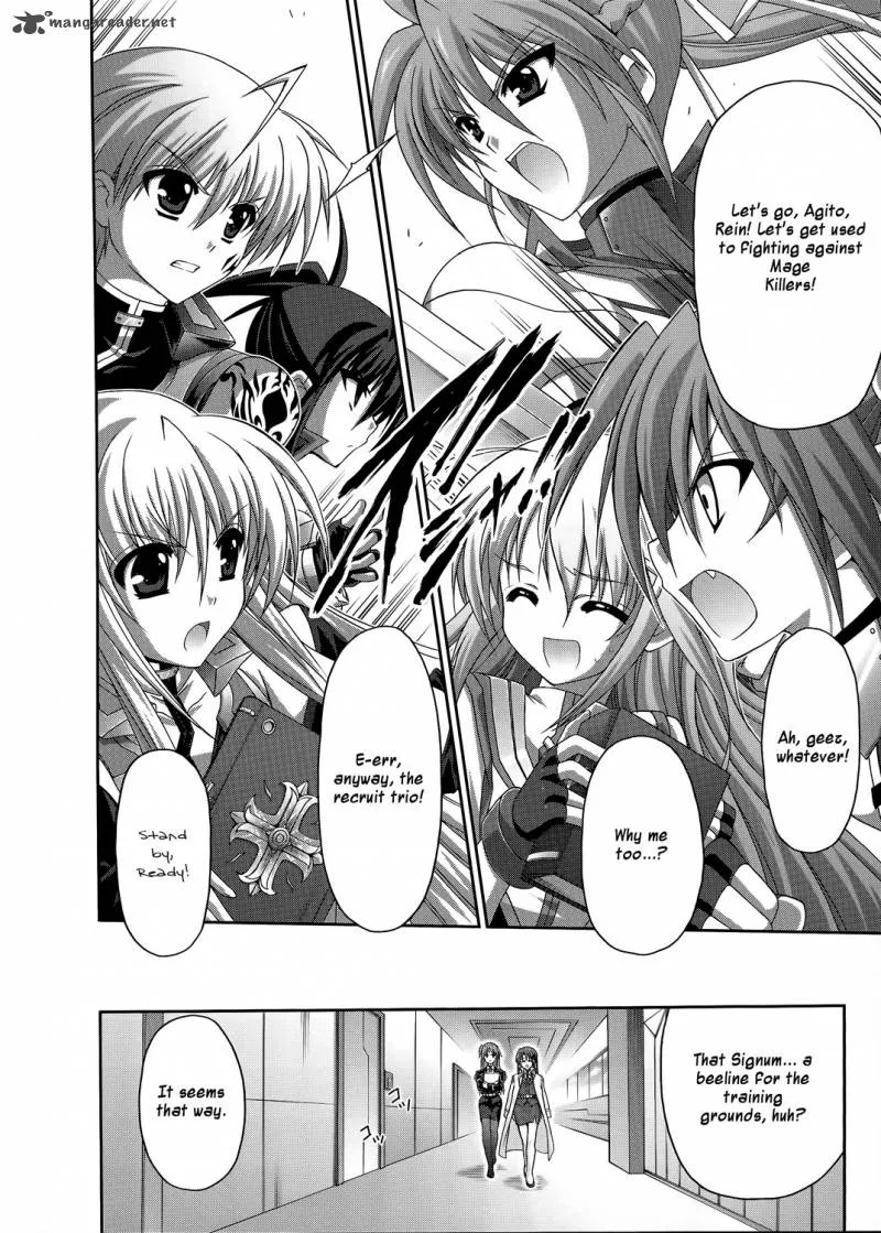 Mahou Senki Lyrical Nanoha Force Chapter 20 page 22