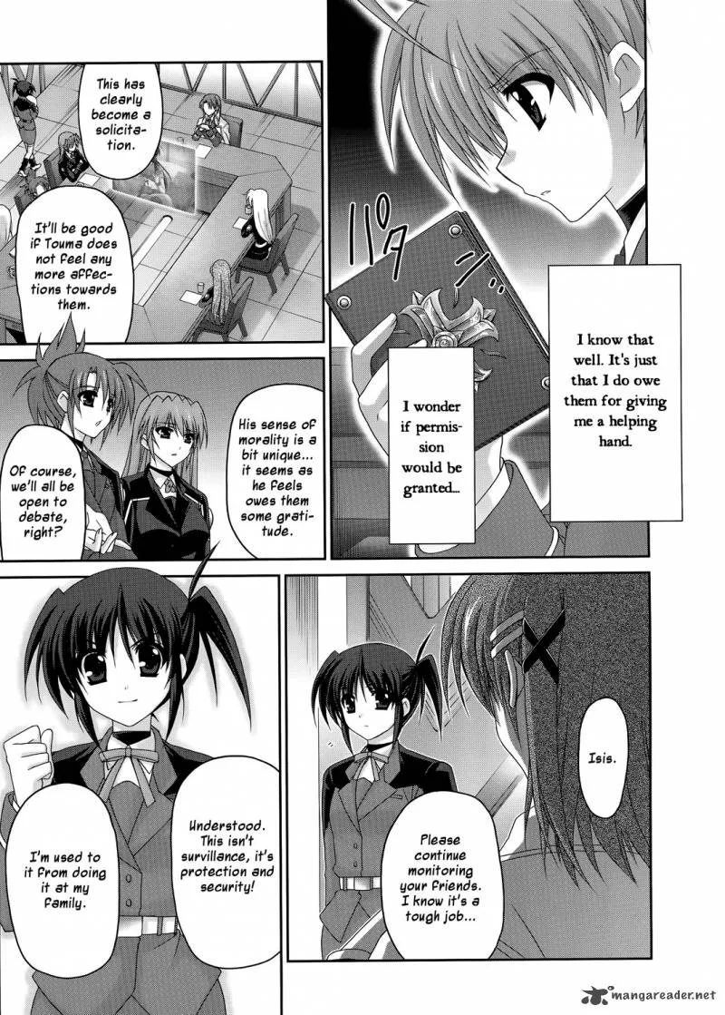 Mahou Senki Lyrical Nanoha Force Chapter 20 page 15