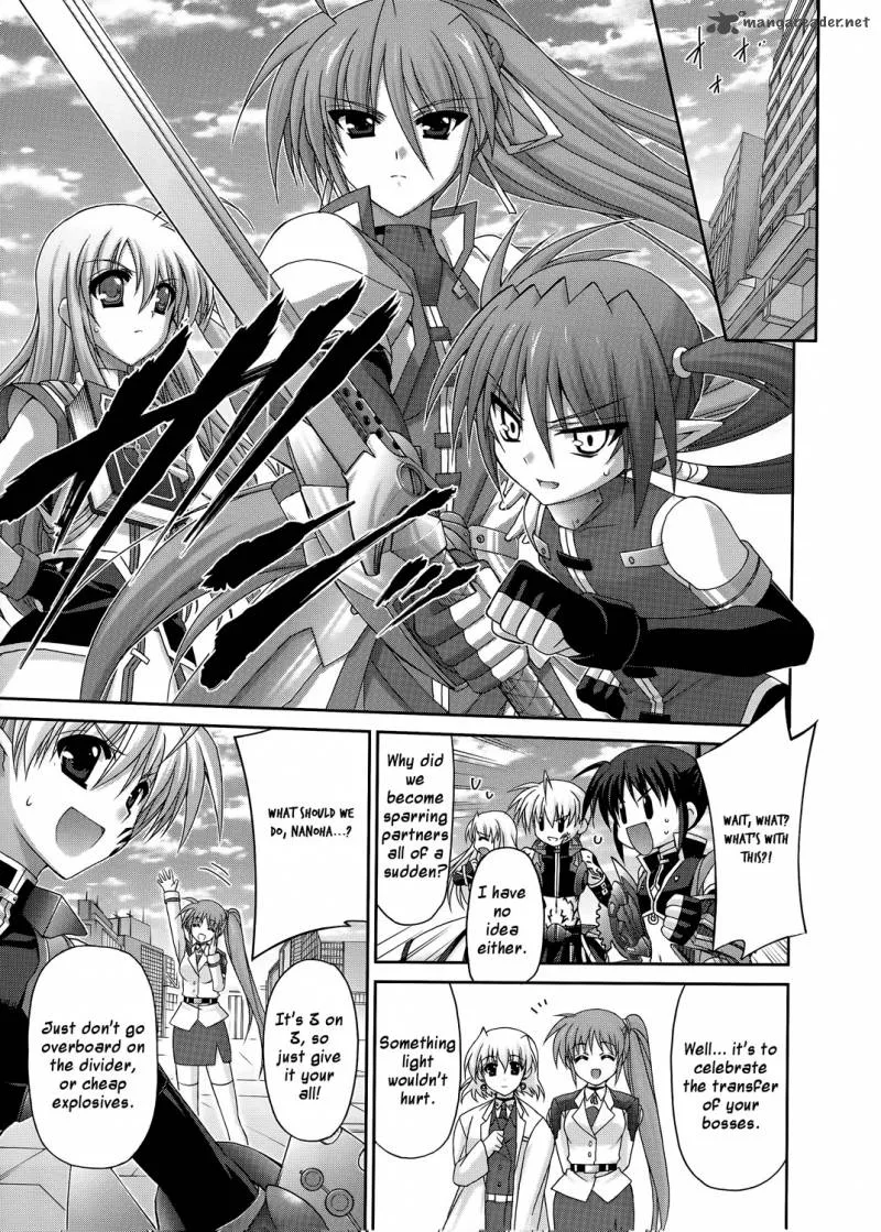 Mahou Senki Lyrical Nanoha Force Chapter 20 page 21