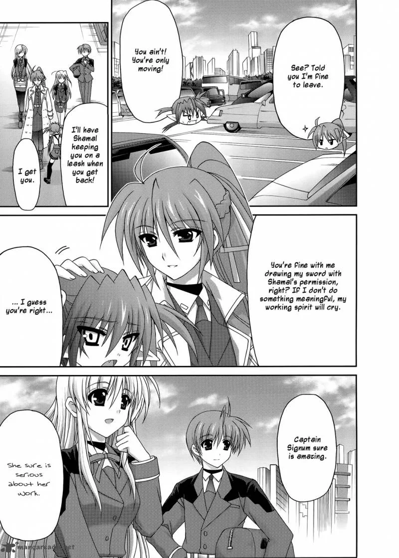 Mahou Senki Lyrical Nanoha Force Chapter 20 page 19
