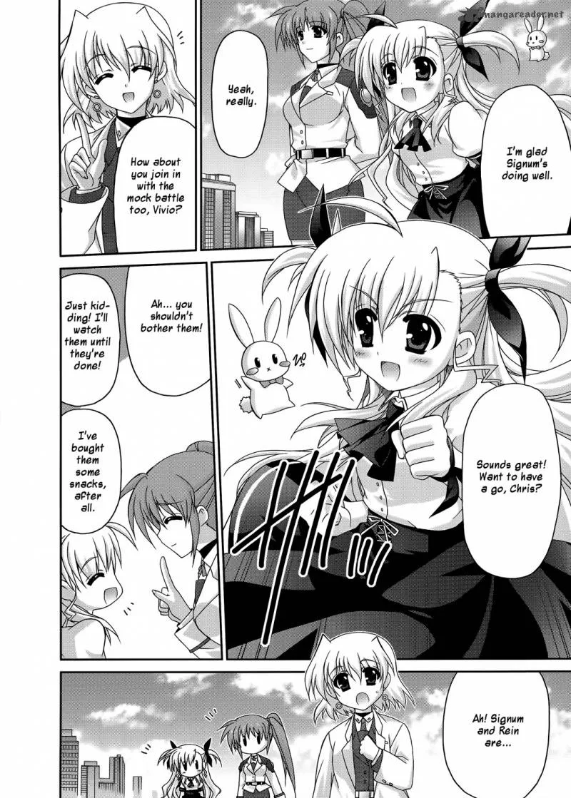 Mahou Senki Lyrical Nanoha Force Chapter 20 page 26