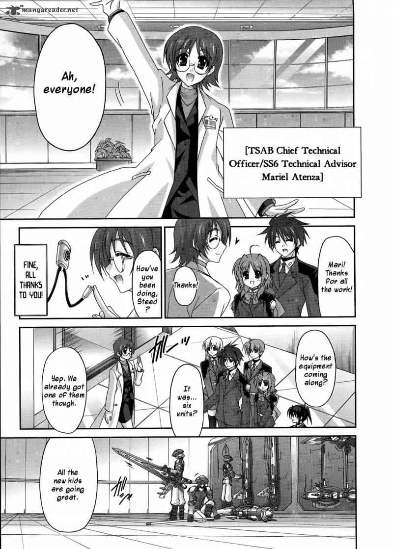 Mahou Senki Lyrical Nanoha Force Chapter 21 page 9