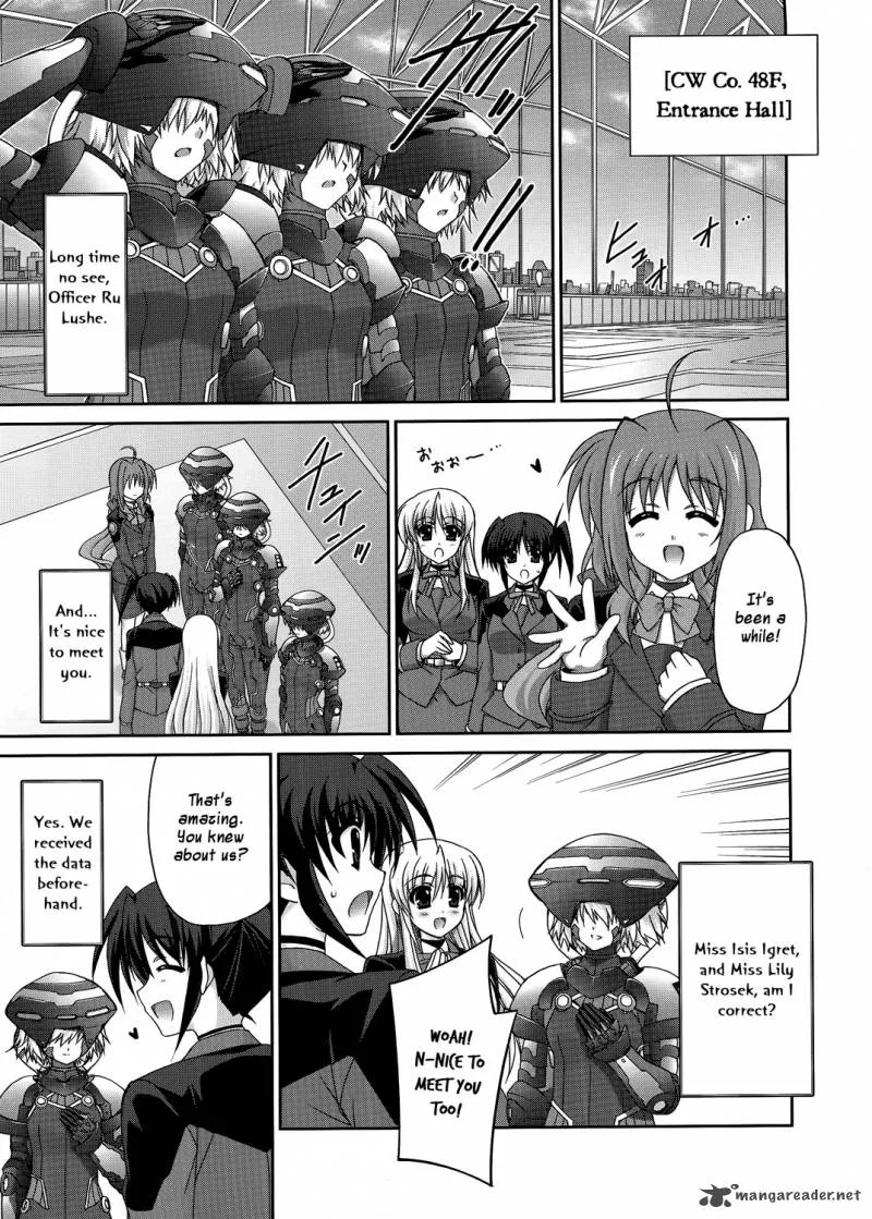 Mahou Senki Lyrical Nanoha Force Chapter 21 page 11