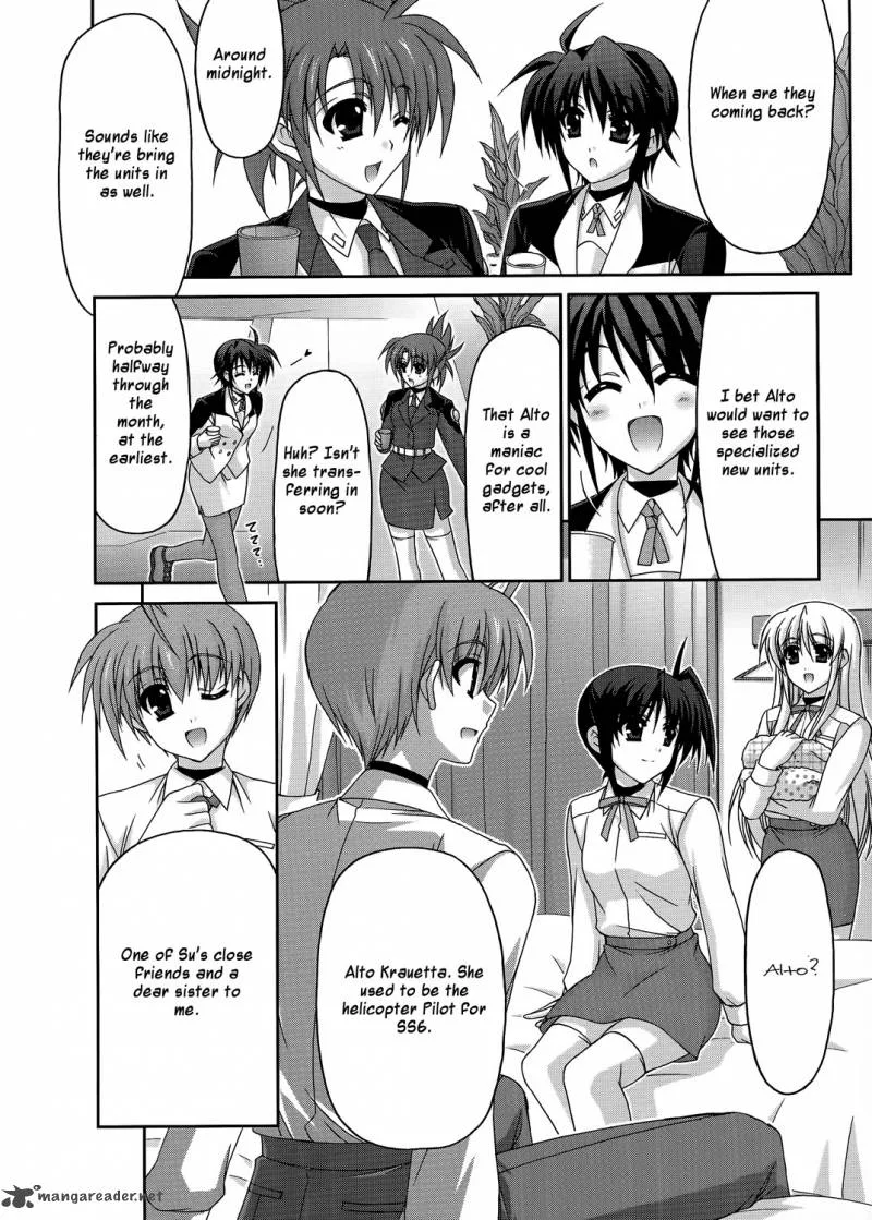 Mahou Senki Lyrical Nanoha Force Chapter 21 page 22