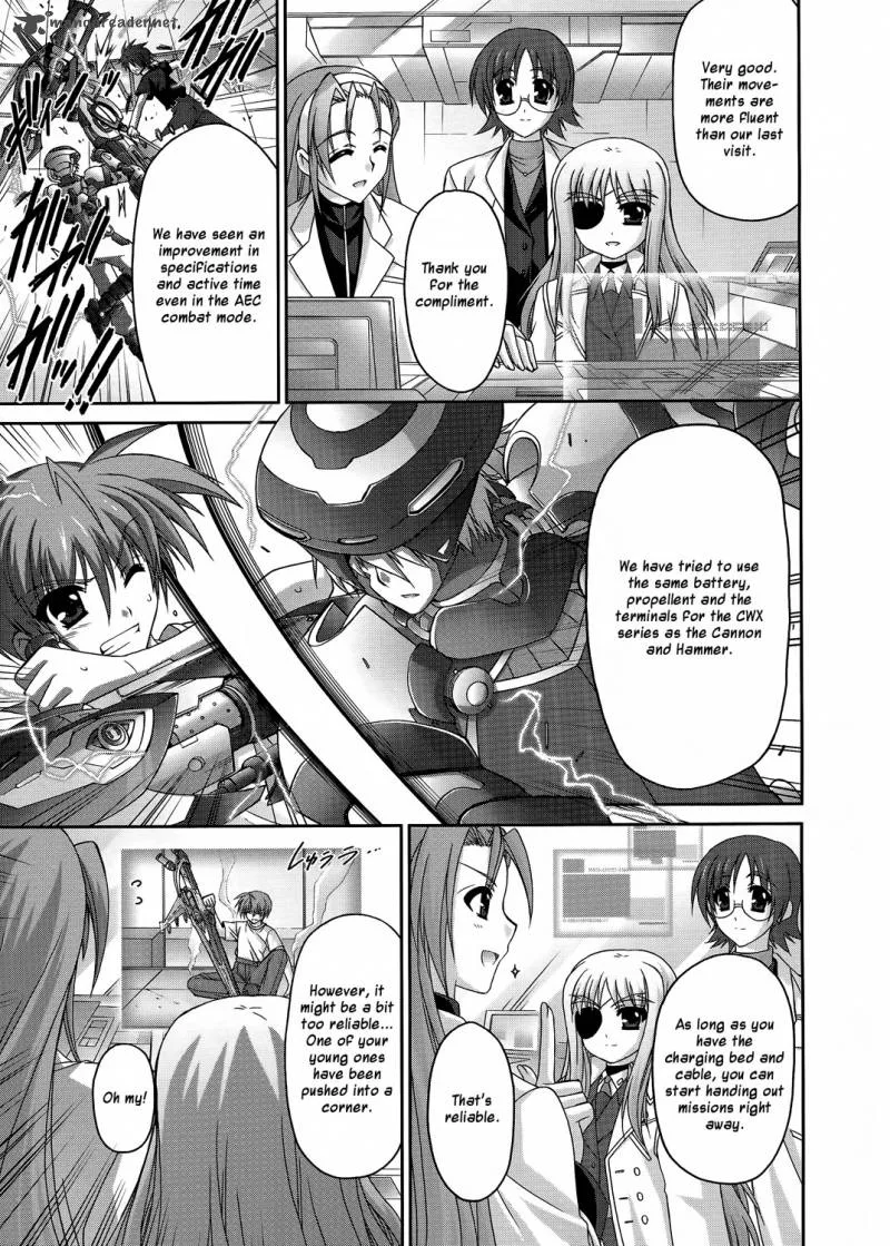 Mahou Senki Lyrical Nanoha Force Chapter 21 page 17