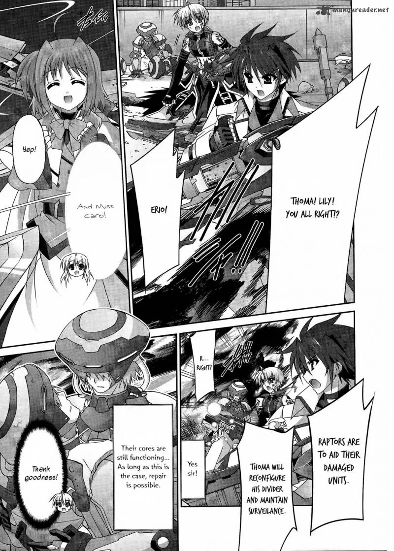 Mahou Senki Lyrical Nanoha Force Chapter 22 page 19