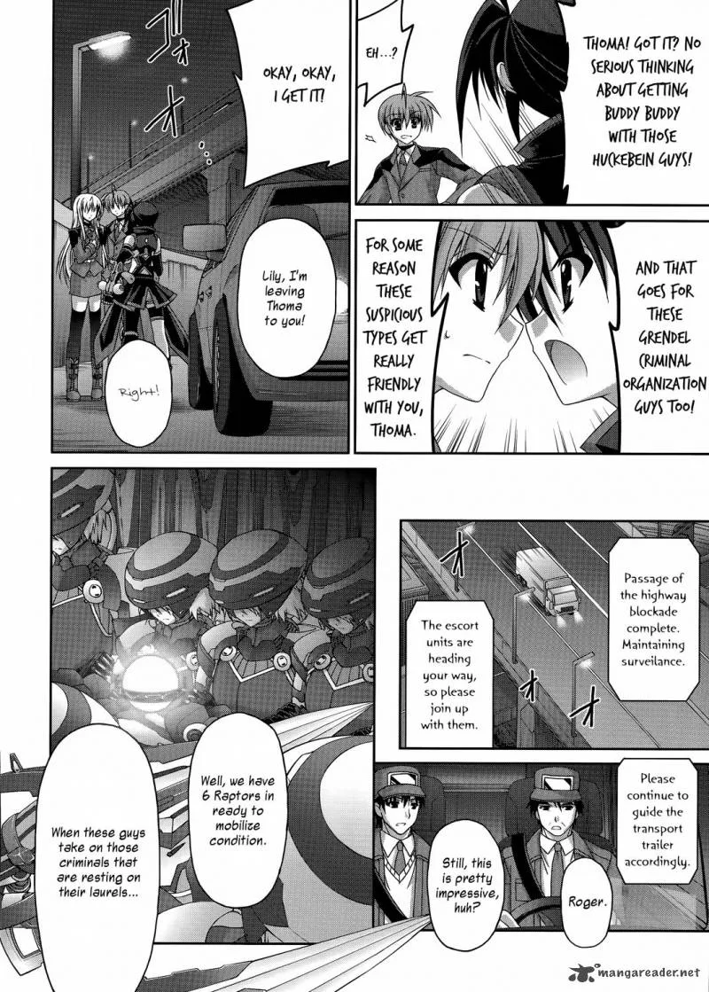 Mahou Senki Lyrical Nanoha Force Chapter 22 page 4