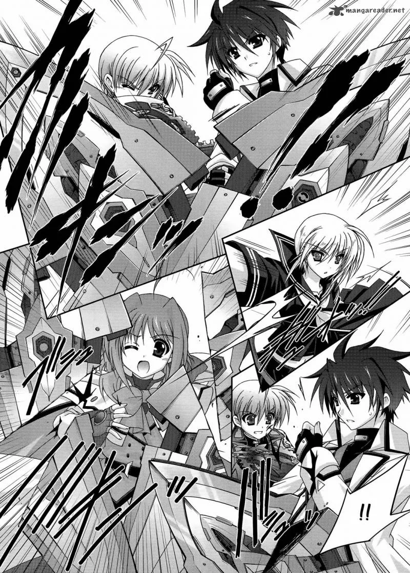 Mahou Senki Lyrical Nanoha Force Chapter 22 page 28