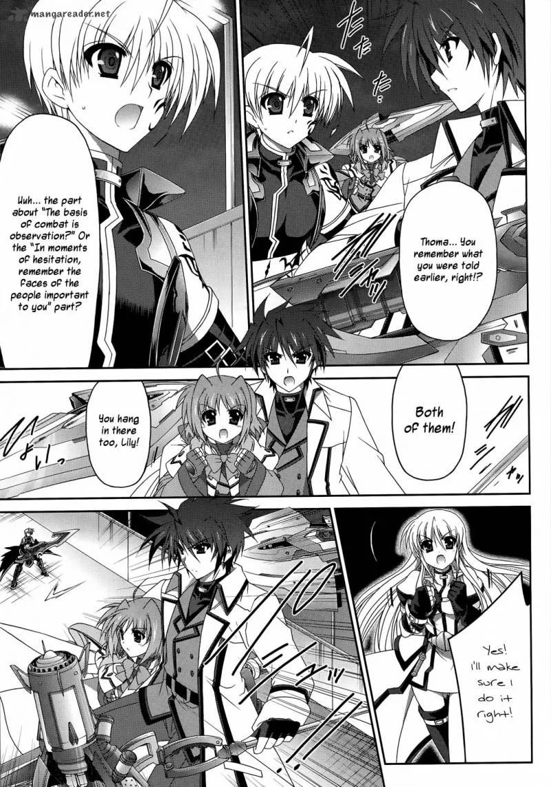 Mahou Senki Lyrical Nanoha Force Chapter 23 page 7